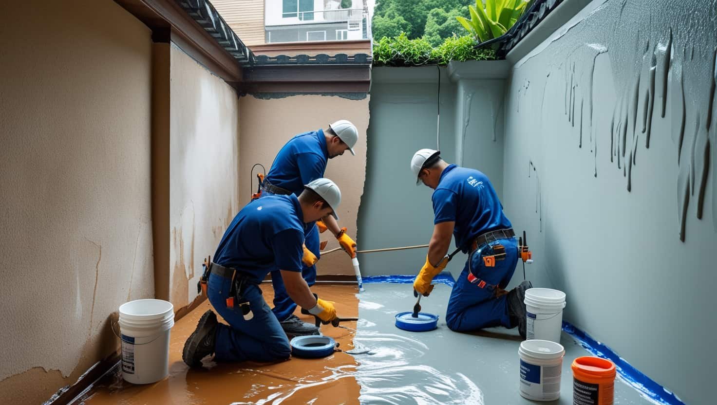 Wall Dampness Treatment Service